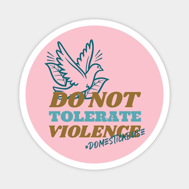 domestic violence awareness Magnet by Tip Top Tee's